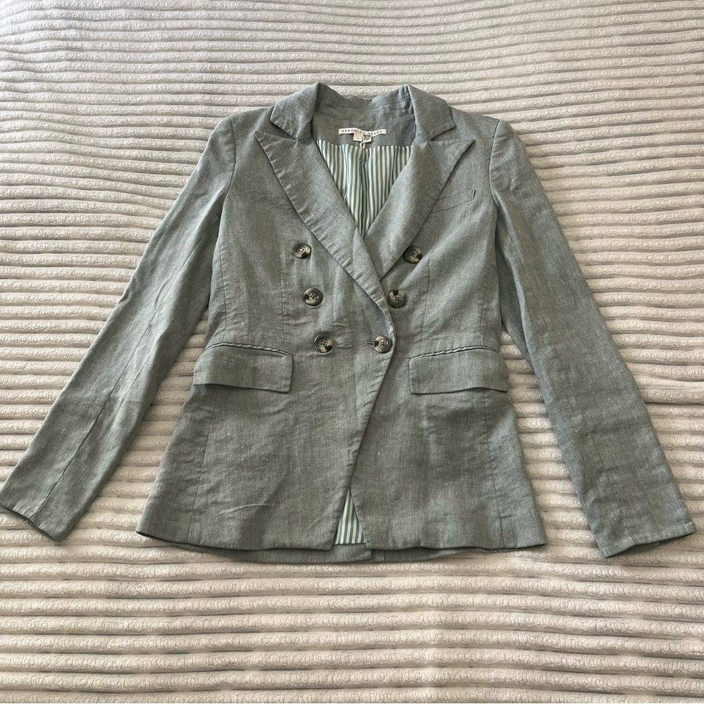 Veronica Beard Linen Blazer